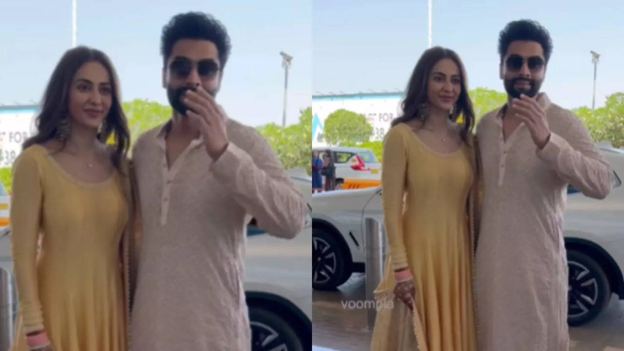 Rakul Preet Singh, Jackky Bhagnani Ki Pehli Spotting After Wedding In Goa - WATCH