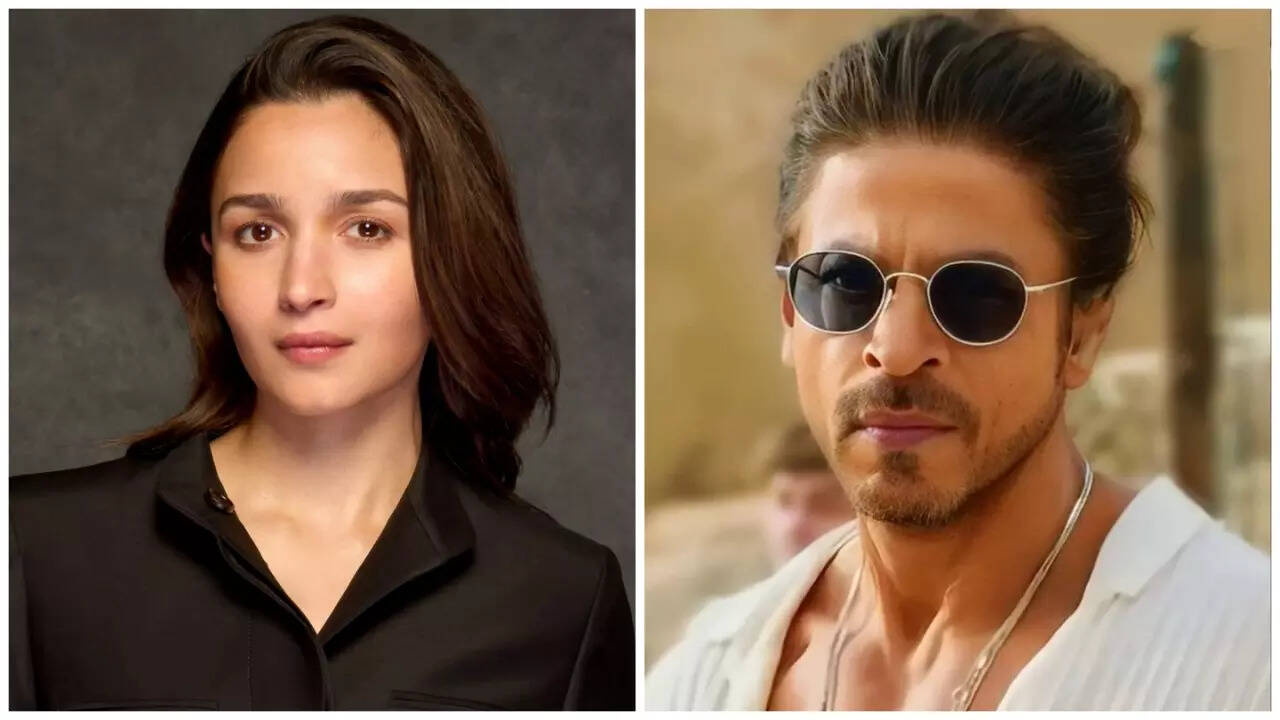 Alia Bhatt and Shah Rukh Khan in the Film Spy