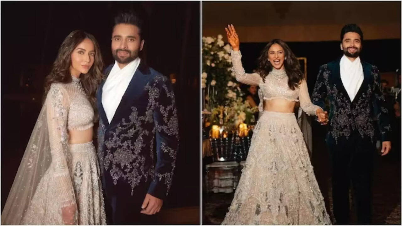 Rakul Preet and Jackky Bhagnani's Adorable Pictures From Sangeet