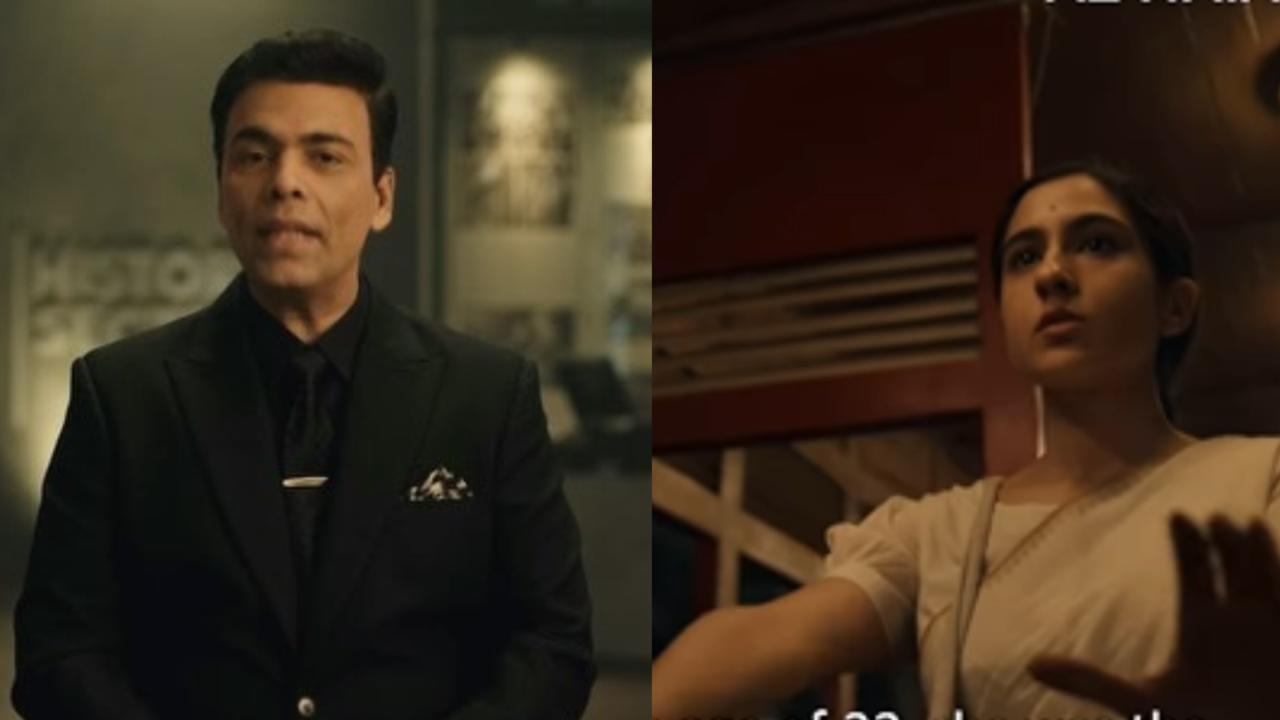 Ae Watan Ae Mere Watan: Karan Johar Summarises Story Of Freedom Fighter Usha Mehta In Gripping Teaser - WATCH