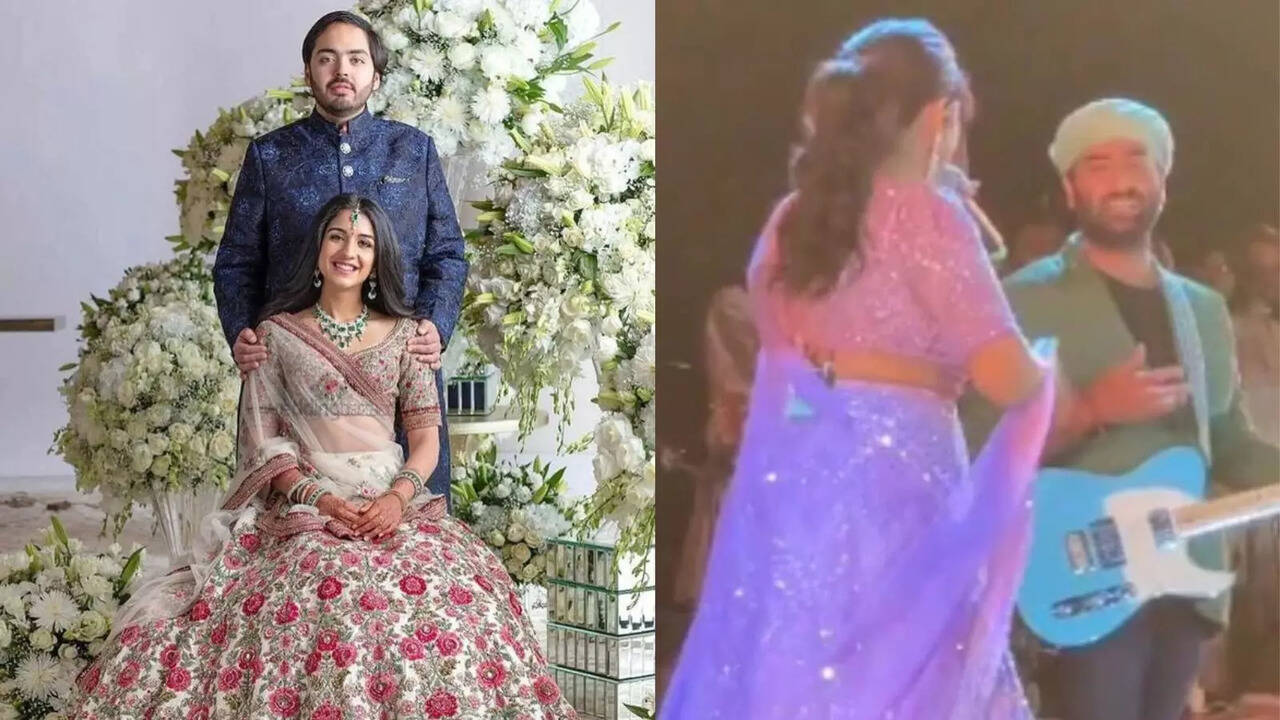 Shreya Ghoshal-Arijit Singh's duet at Anant Ambani- Radhika Merchant Jamnagar Pre-Wedding Was A Blast