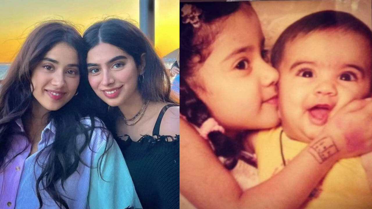 Janhvi Kapoor and Khushi Kapoor