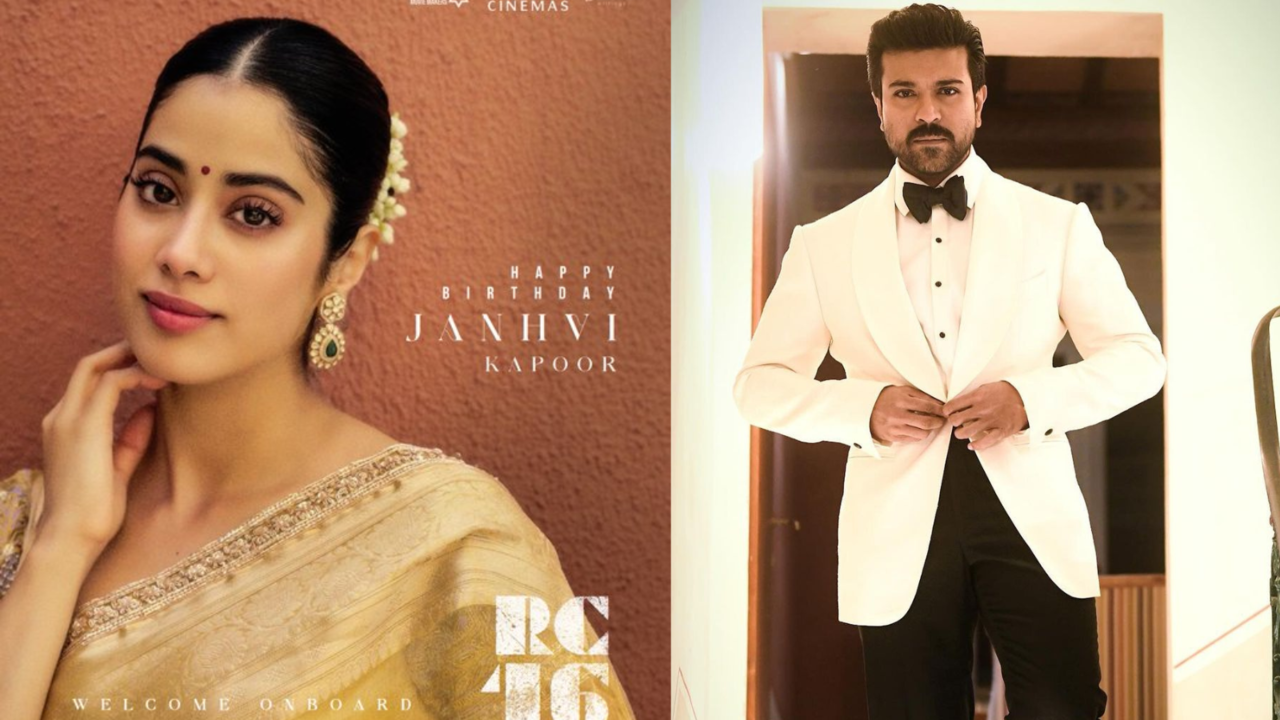 RC 16 BIG Update: Janhvi Kapoor Joins Ram Charan In Teleugu Film, Makers Welcome Actress On Board On Her 27th Birthday