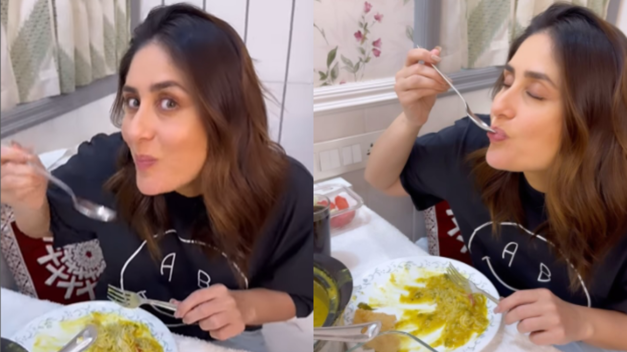 Kareena Kapoor Celebrates Women's Day With Her Favourite Food Rice And Kadhi - WATCH