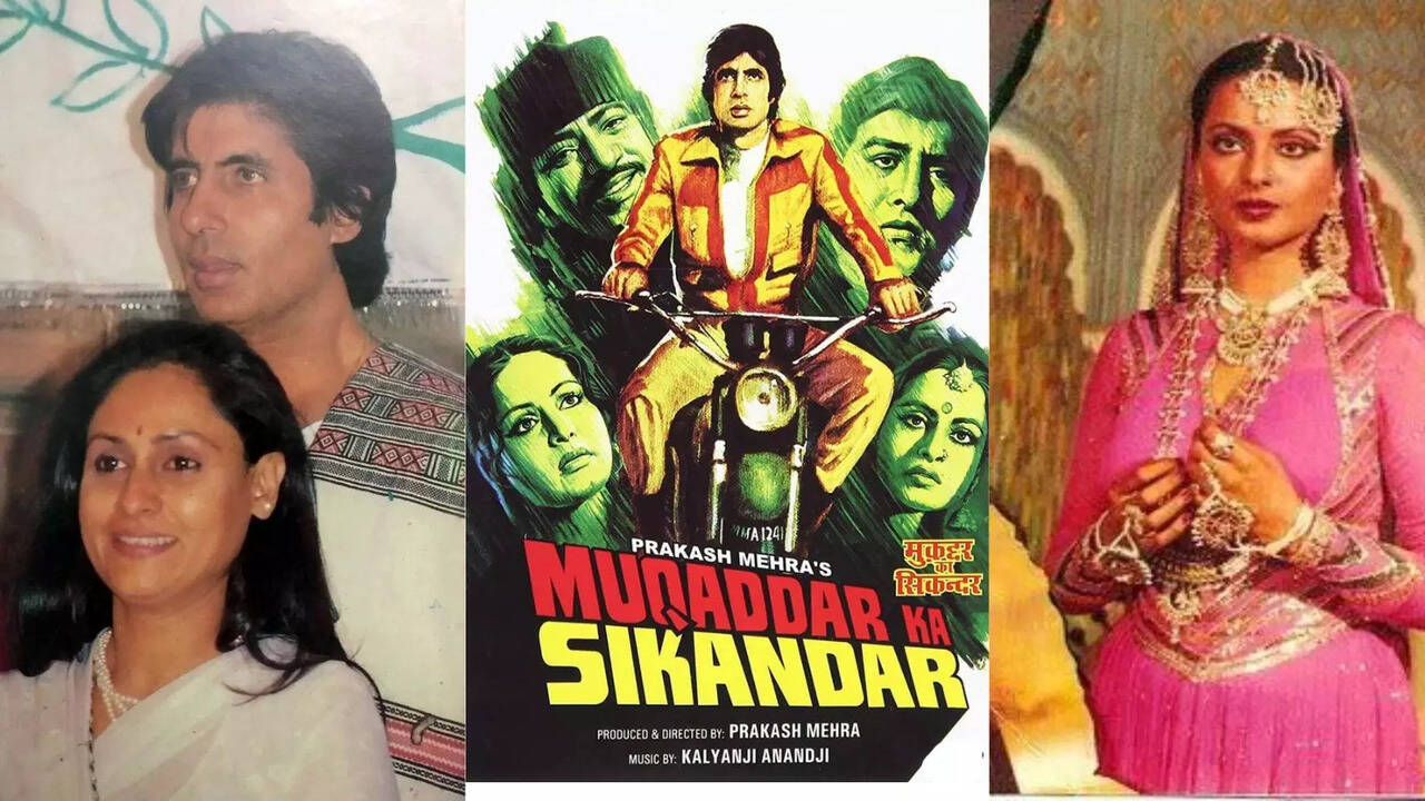 ​When Jaya Bachchan Got Emotional Watching Romantic Scenes Between Amitabh Bachchan, Rekha In Muqaddar Ka Sikandar