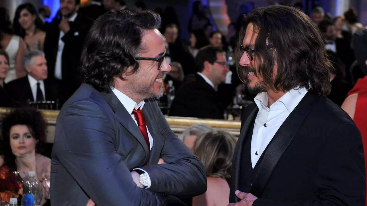 Johnny Depp Celebrates Robert Downey Jr.'s Oscar Triumph as Best Supporting Actor: Congrats To My Dear Friend