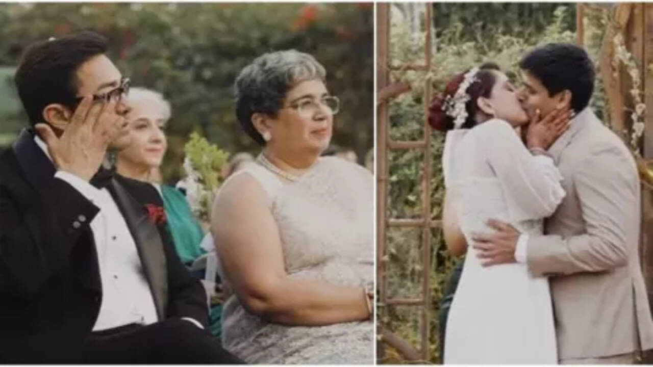 Aamir Khan's Emotional Moment: Walks Daughter Ira Down the Aisle Alongside Ex-Wife Reena Dutta in Unseen Images