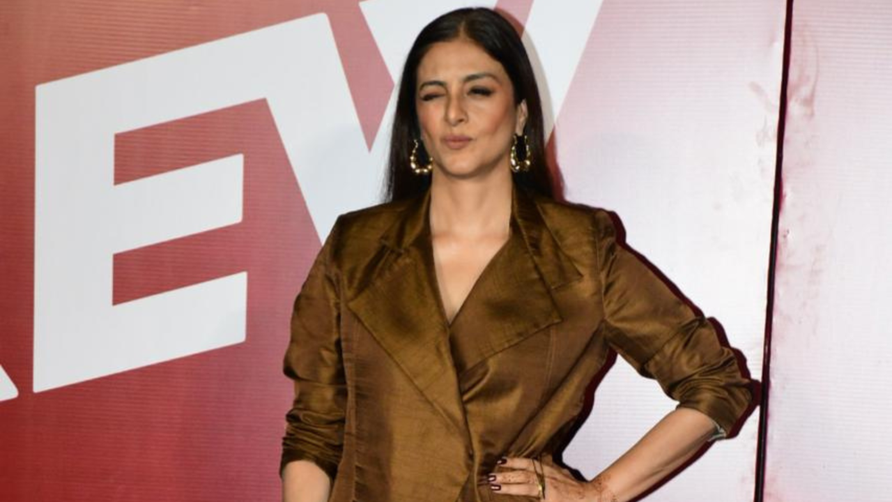 Tabu Gives Witty Reply To Playing Stern Roles In Films At Crew's Trailer Launch Event: Mujhe Dantne Ke Liye Lete Hai