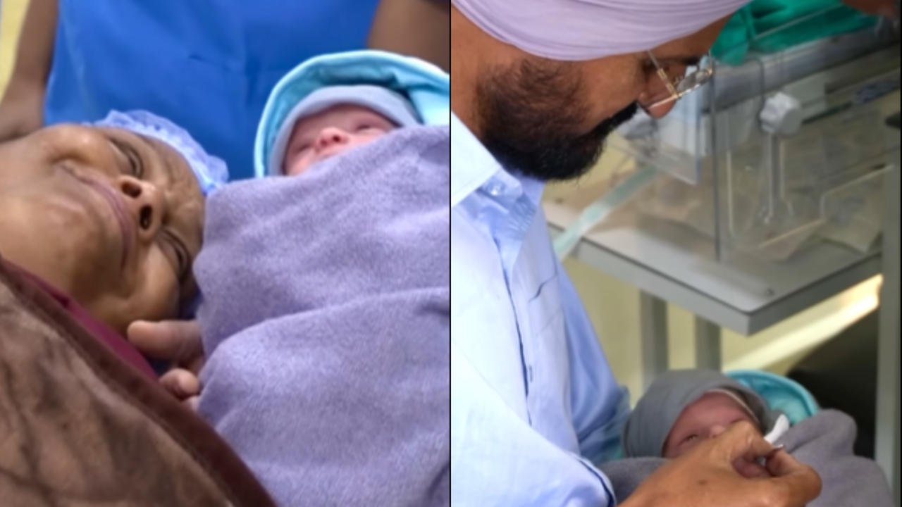 Sidhu Moosewala's Parents' Reaction To Newborn Son Is Truly Moving - WATCH Video