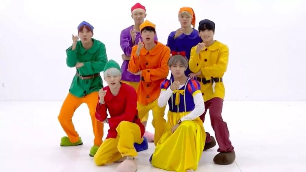 BTS Members V, Jhope, And Others Leave ARMY Laughing As They Dance To Butterfly Poem In Snow White Costumes