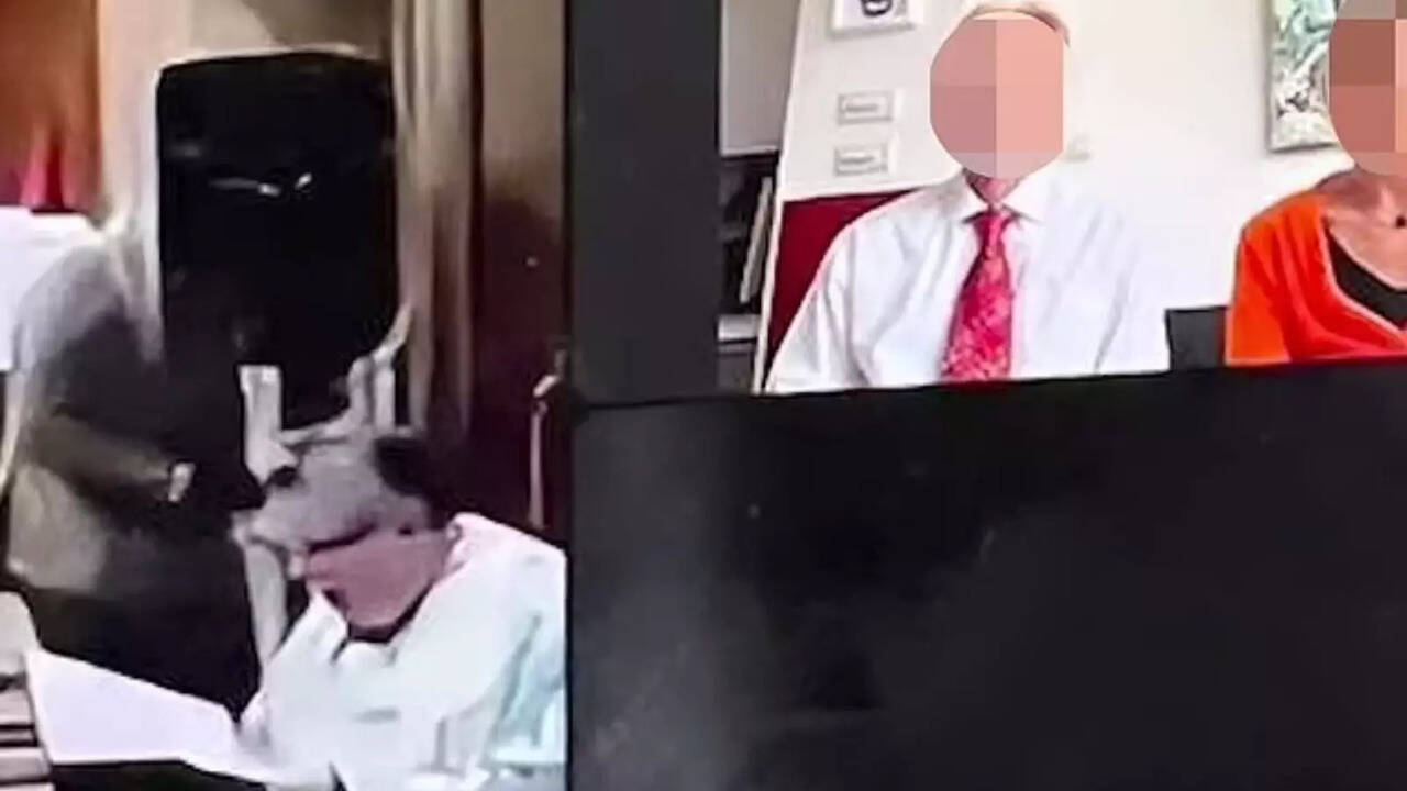 Embarrassing Moment: Mother's Shower Mishap Streamed Live During Church Funeral Broadcast