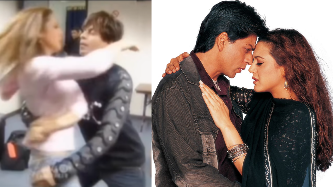 Preity Zinta, Shah Rukh Khan's Old Video Rehearsing On Veer Zara's Tere Liye Is Pure Gold, Fans Go Nostalgic