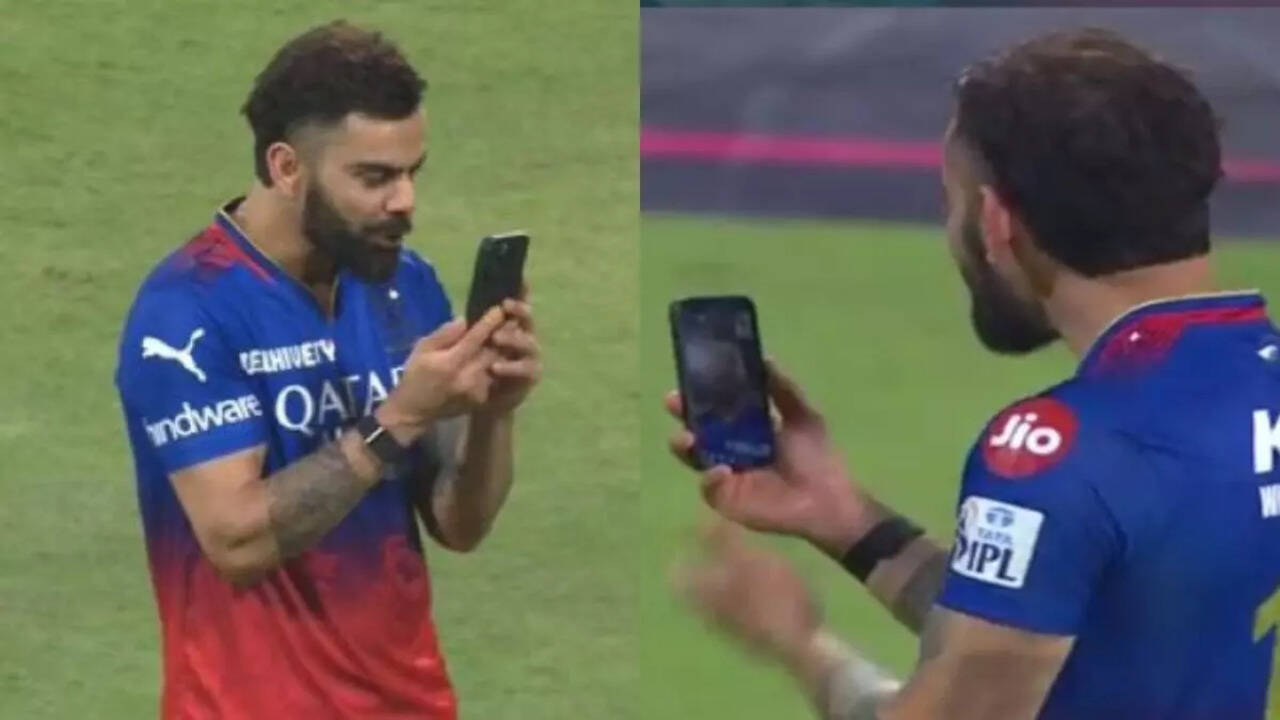 IPL 2024: Virat Kohli's Heartwarming Gesture: Video Calls Anushka Sharma, Vamika and Akaay Post IPL Match