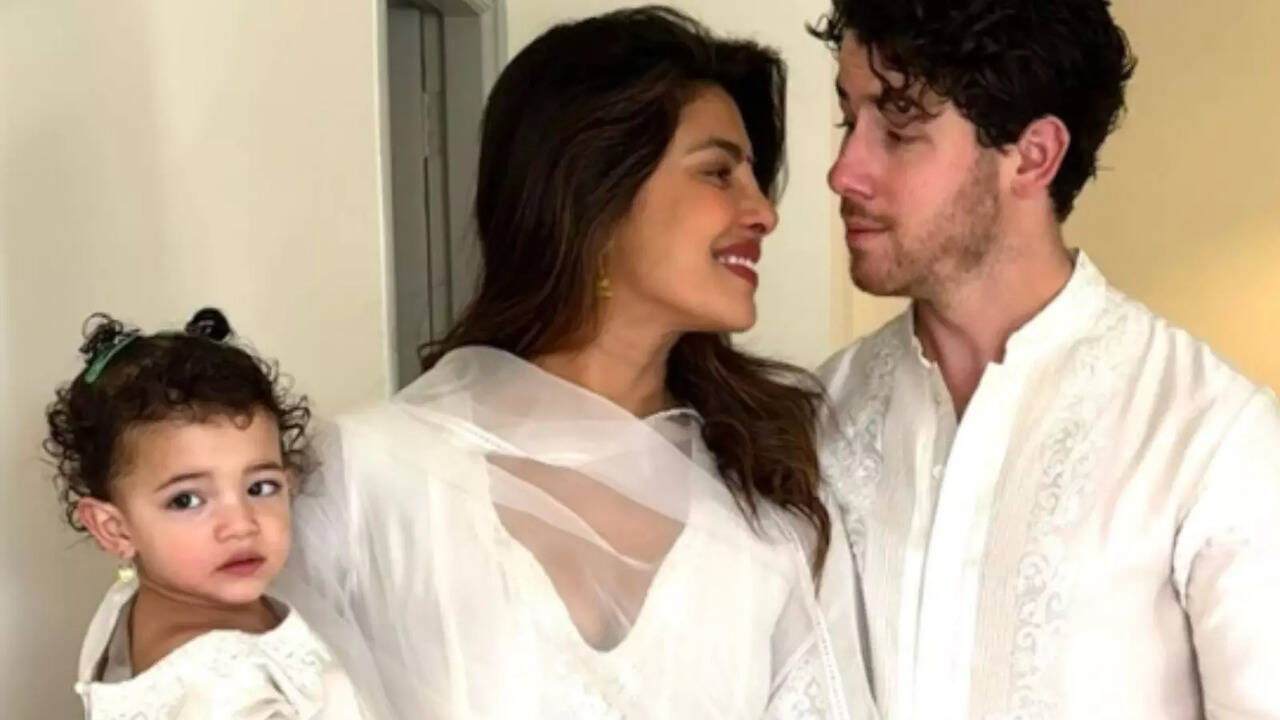 Priyanka Chopra Shares Pictures Of Holi  Celebration With Malti And Nick Jonas At A Pool Party In Noida