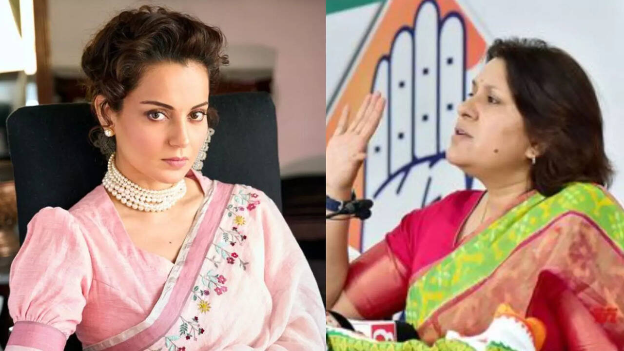 ​Congress Reacts With Video Of Kangana Ranaut Calling Veteran Actress Urmila Matondkar A 'Soft Porn Star'