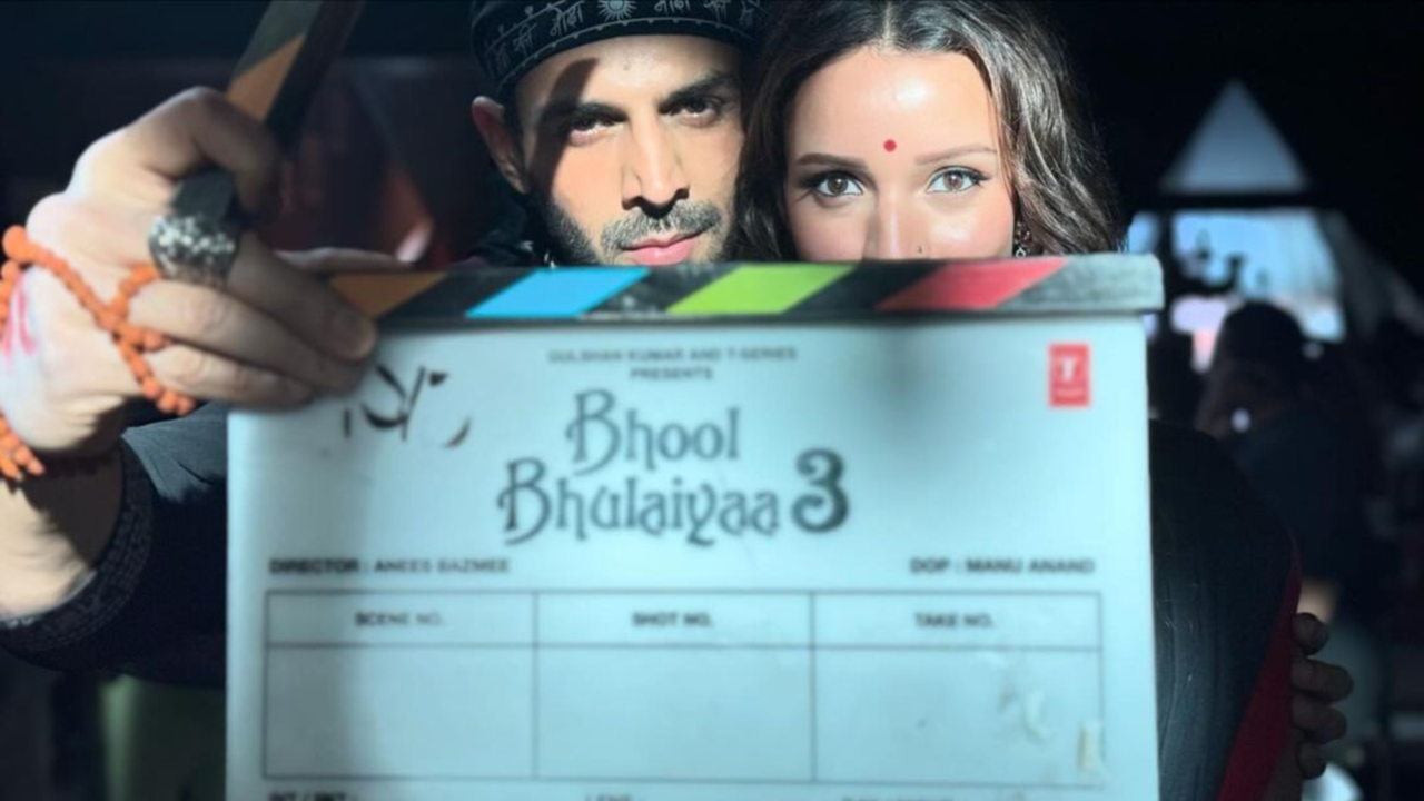 Bhool Bhyulaiyaa 3: Kartik Aaryan, Triptii Dimri Wrap Up 1st Shooting Schedule Of Horror-Comedy