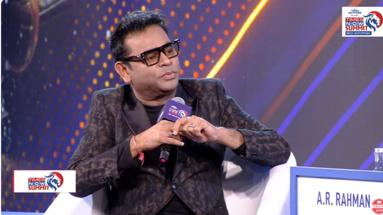 Times Now Summit 2024: AR Rahman Unveils First Song From Ajay Devgn's Maidaan Titled Team India