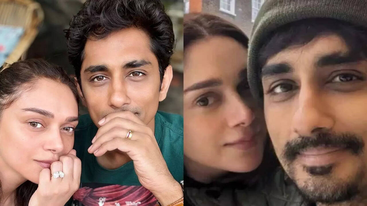 Aditi Rao Hydari, Siddharth Are Officially Engaged: Couple Flaunts Their Flashy Rings In Instagram Post - PIC