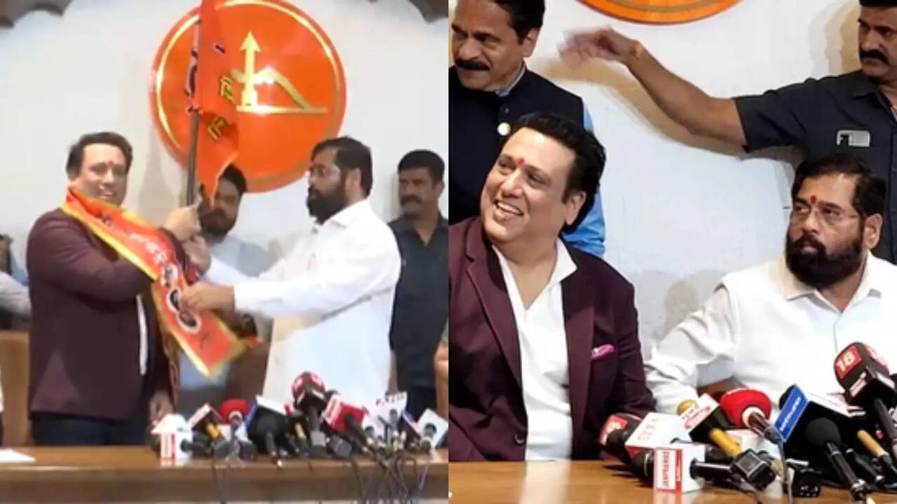 Lok Sabha Elections 2024: Govinda Returns To Politics After A Long Hiatus , Joins Eknath Shinde's Shiv Sena