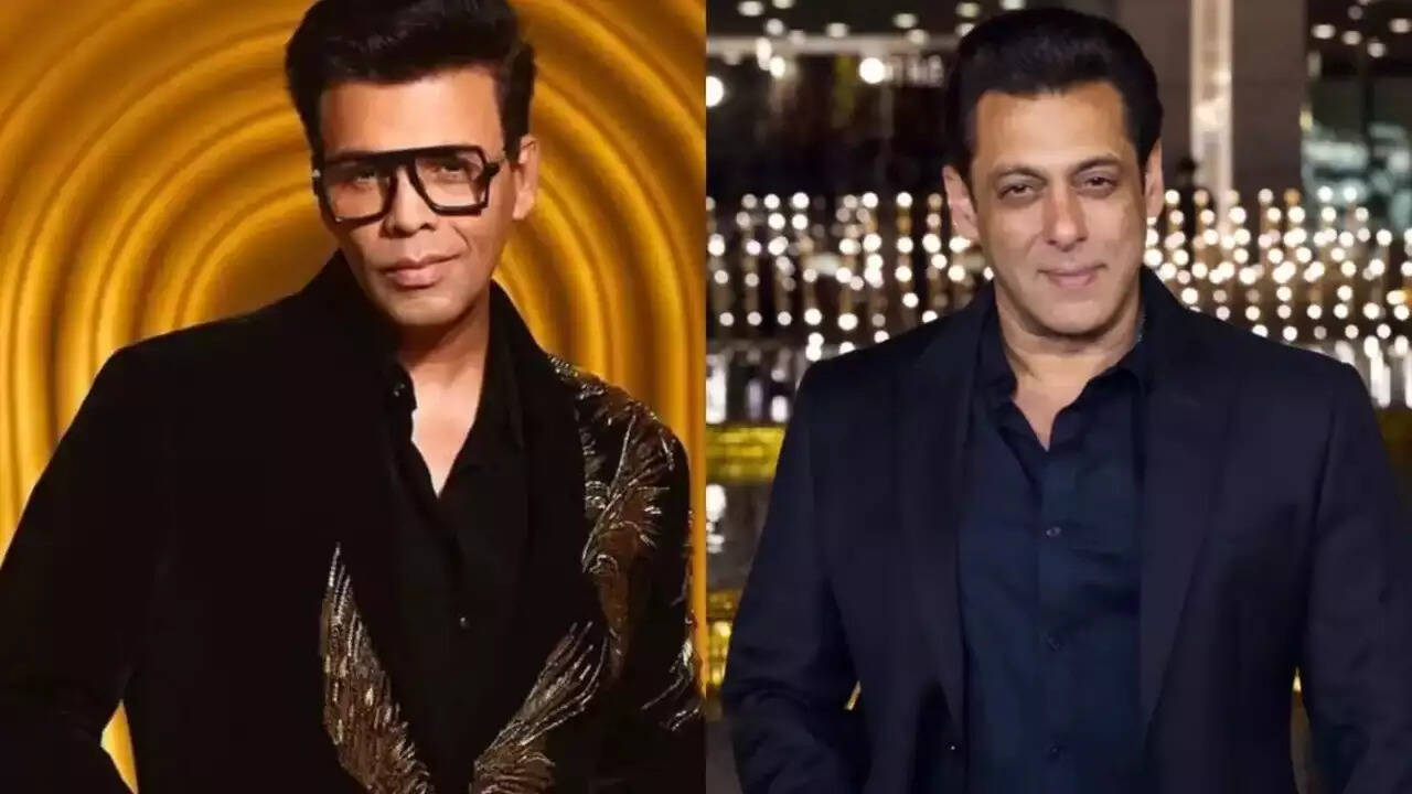 Salman Khan and Karan Johar