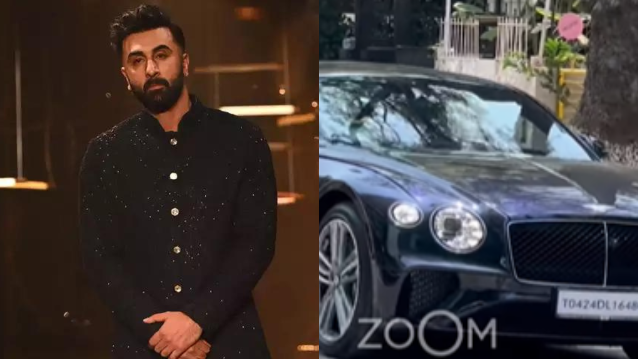 Ranbir Kapoor Turns Heads Driving Through City In Swanky New Bentley Worth Rs 8 Crore - WATCH