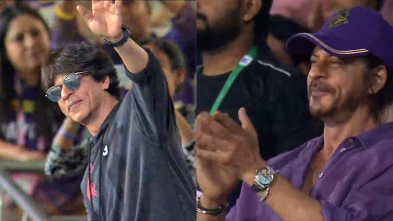 Shah Rukh Khan Attends KKR Vs DC IPL Match At Visakhapatnam Stadium, Gives Standing Ovation To Sunil Narine