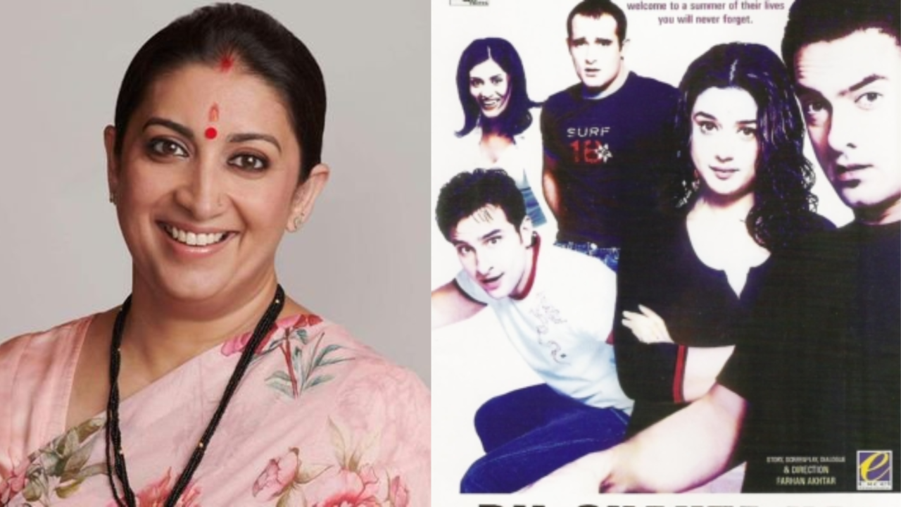 Smriti Irani Reveals She Denied Auditioning For Dil Chahta Hai: I Can’t Be A Heroine Running Around Trees