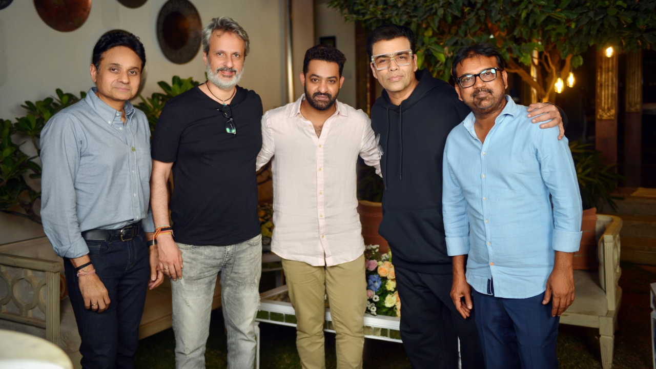 Karan Johar Collaborates With Jr NTR, Janhvi Kapoor For Devara, Acquires North India Theatrical Distribution Rights