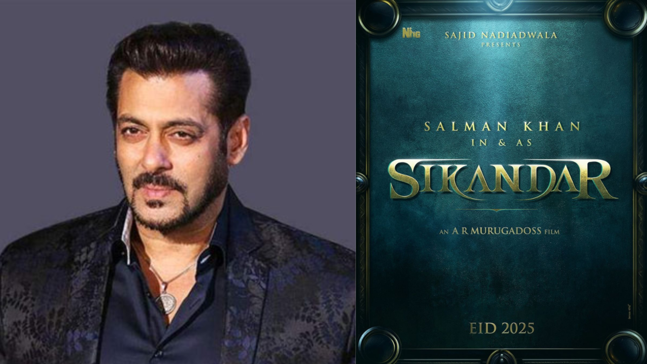 Sikandar: Salman Khan Surprises Fans On Eid, Announces Title Of Film With AR Muragadoss