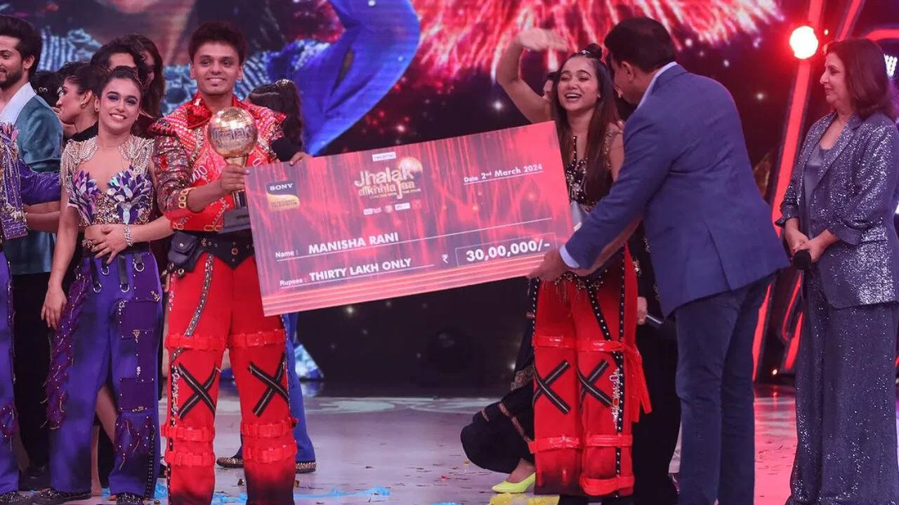 Jhalak Dikhhla Jaa 11 winner Manisha Rani