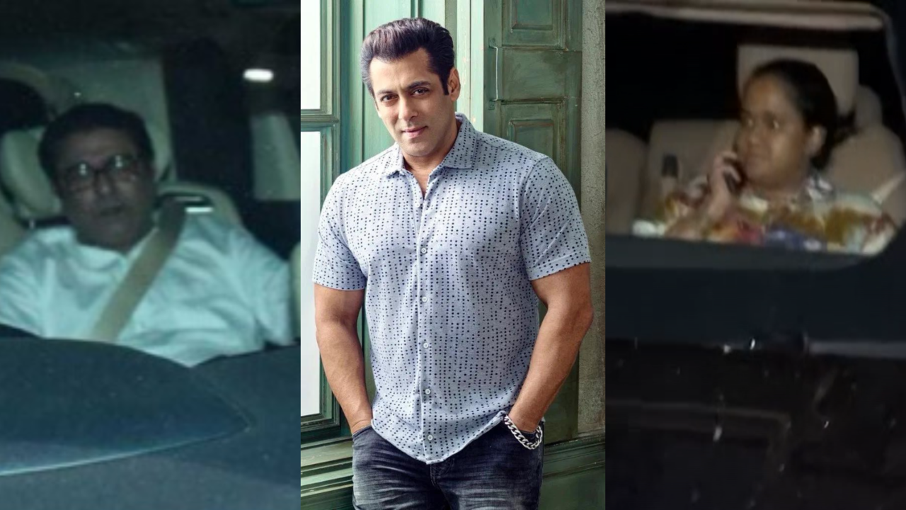 Salman Khan's Sister Arpita, Politician Raj Thackeray Visit Actor's House After Firing Incident