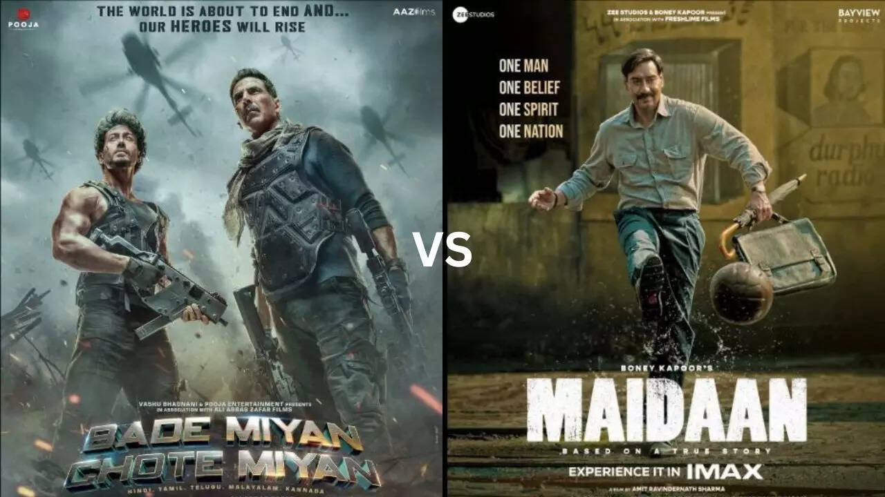 BMCM Vs Maidaan Box Office Collection Day 10: Akshay-Tiger Film Stays Ahead Of Ajay Starrer