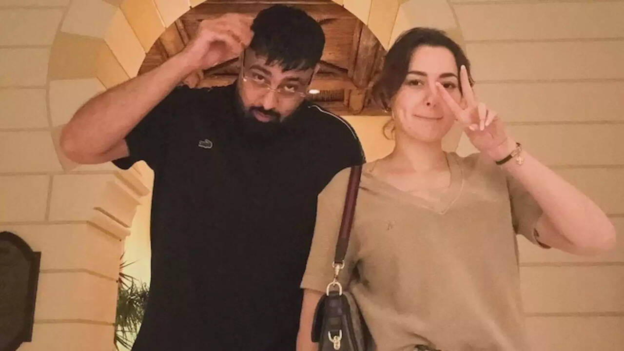 Badshah and Hania Aamir hung out in Dubai