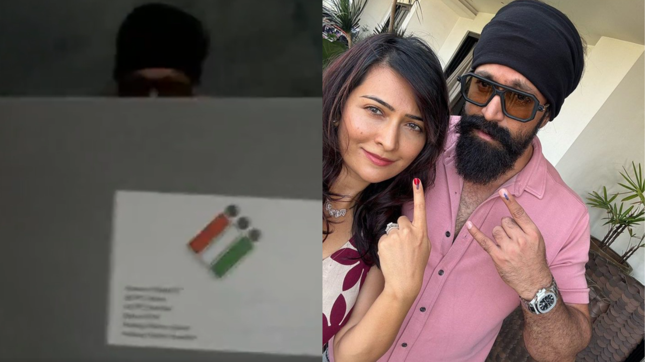 Lok Sabha Elections 2024: Rocking Star Yash Casts At Polling Booth In Bengaluru