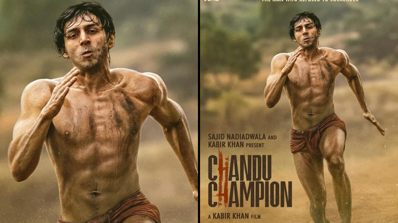 Kartik Aryan Chandu Champion First Poster Out