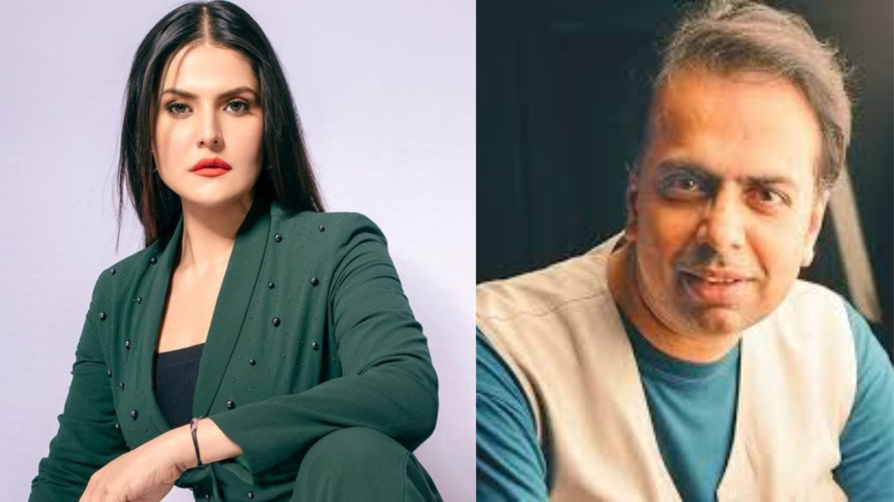 Zareen Khan and director Anant Mahadevan