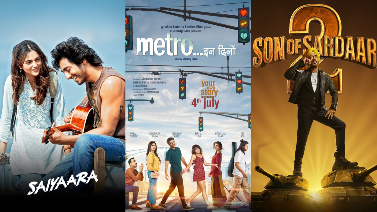 Saiyaara, Metro In Dino, Dhadak 2, Son Of Sardaar 2 Streaming Releases:  Schedule and Platforms for Watching New Films Online | Zoom TV