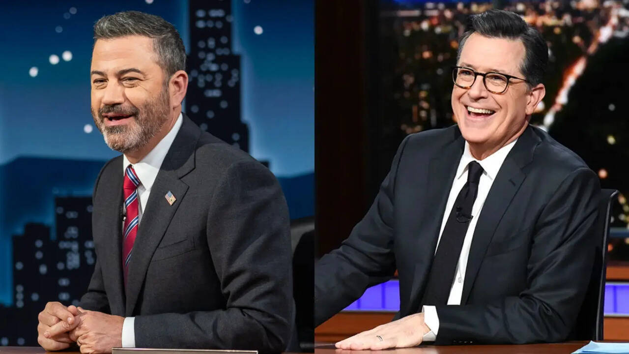 Jimmy Kimmel DISMISSES Speculation About Stephen Colbert's The Last Show  Incurring Annual Losses of 40 Million Dollars | Zoom TV