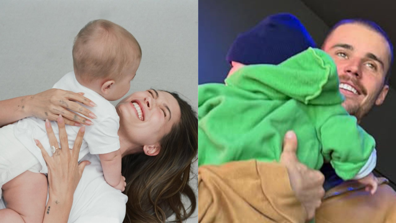 Justin Bieber and Hailey celebrate their son Jack Blues' first birthday;  the diva shares joyful photos with the little one in a heartfelt post. |  Zoom TV