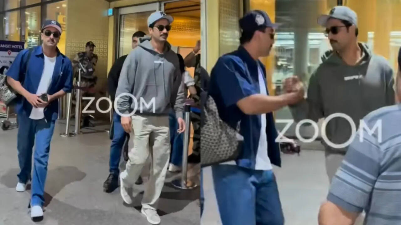 ranbir-kapoor-vicky-kaushal-mumbai-airport-camaraderie