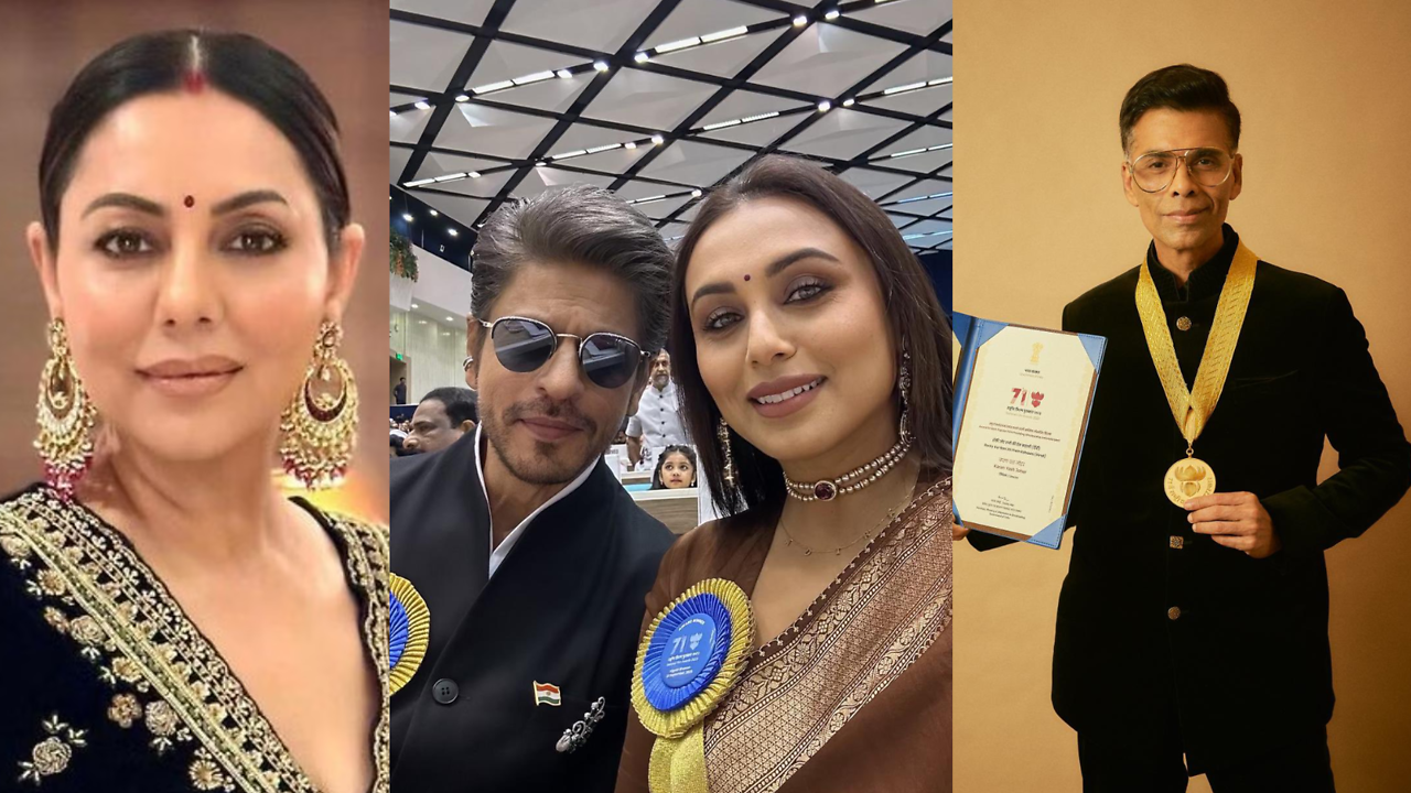 Gauri Khan Celebrates 'All 3 Favorites' SRK, Rani, and Karan Following ...