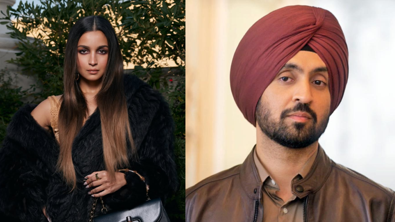 Alia Bhatt and Diljit Dosanjh