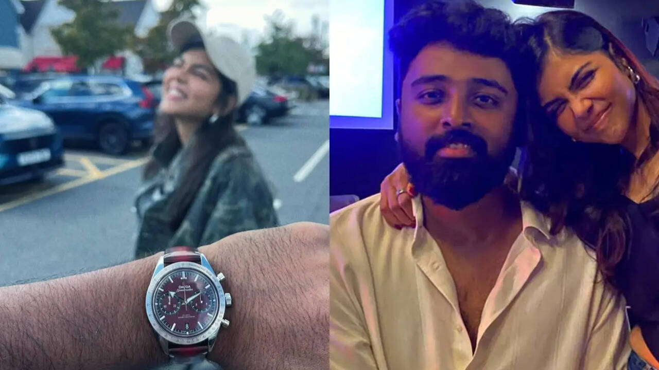 Lokah: Kalyani Priyadarshan Presents Cinematographer Nimish Ravi with a ...