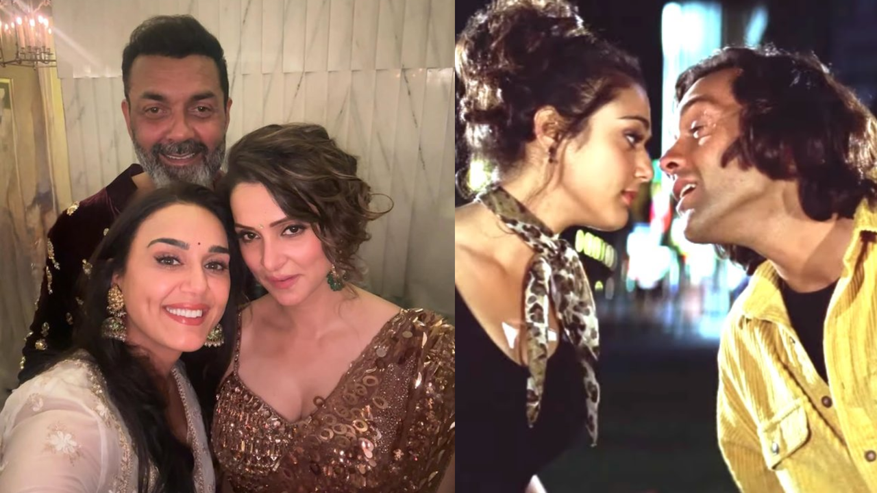 preity-zinta-bobby-tanya-deol-diwali-reunion