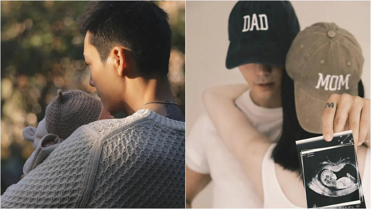 William Chan and He Sui have revealed the arrival of their son, delighting fans by confirming their relationship with charming photographs.