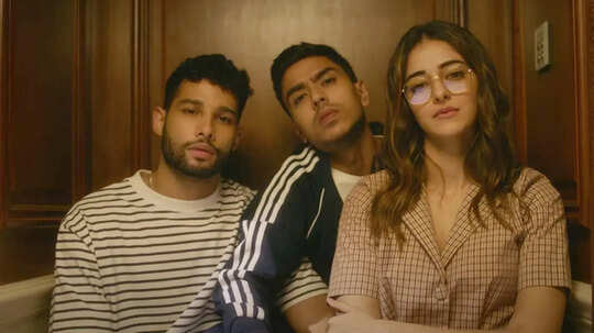 Ananya Panday, Siddhant Chaturvedi and Adarsh Gourav in Kho Gaye Hum Kahan