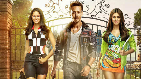 Ananya Panday, Tiger Shroff and Tara Sutaria in Student of the Year 2