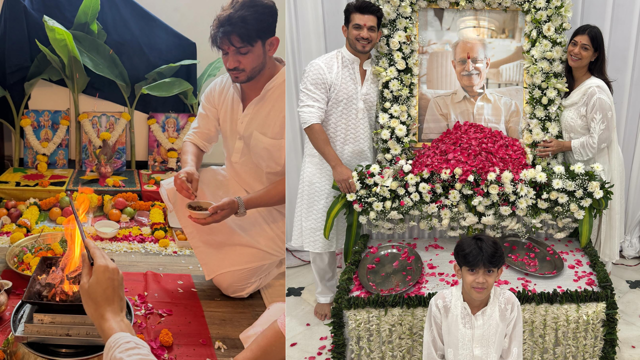 Arjun Bijlani performs final rites
