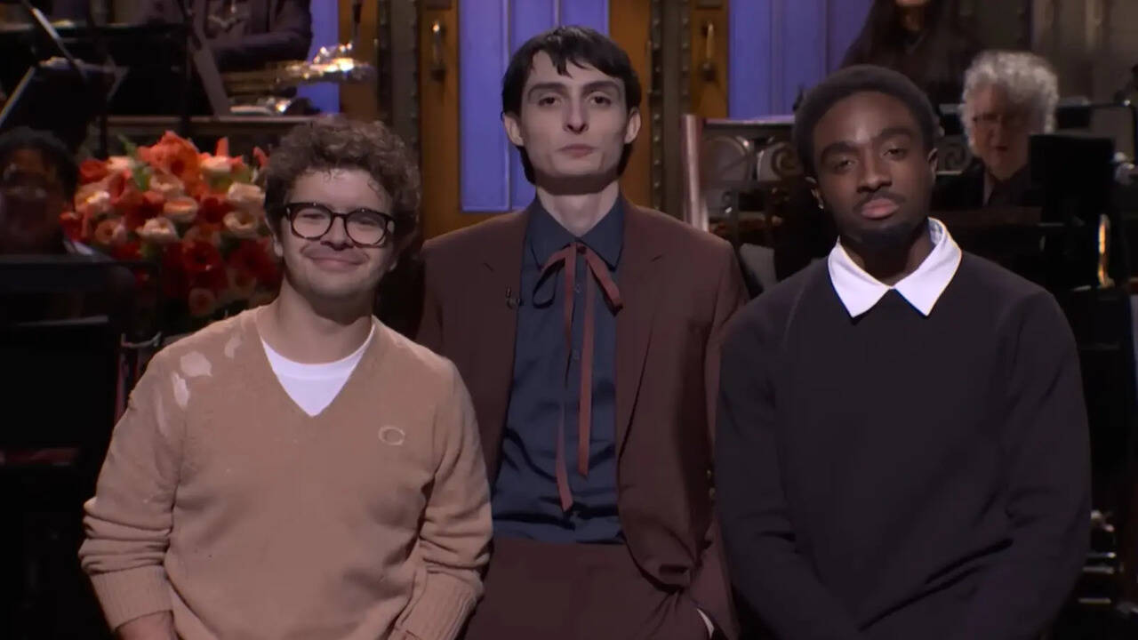 Finn Wolfhard Makes His SNL Debut Alongside Stranger Things Co-Stars Caleb and Gaten; Parodies Netflix Series and Harry Potter