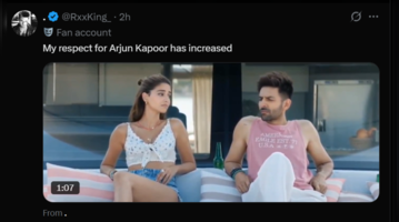 View - What prompted netizens to express their apologies to Arjun Kapoor following the yacht scene featuring Kartik Aaryan and Ananya Panday in TMMTMTTM? | Zoom TV